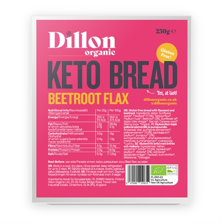 Ketobröd Rödbeta